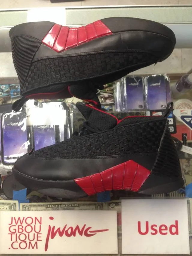 2008 nike air jordan xv cdp bred