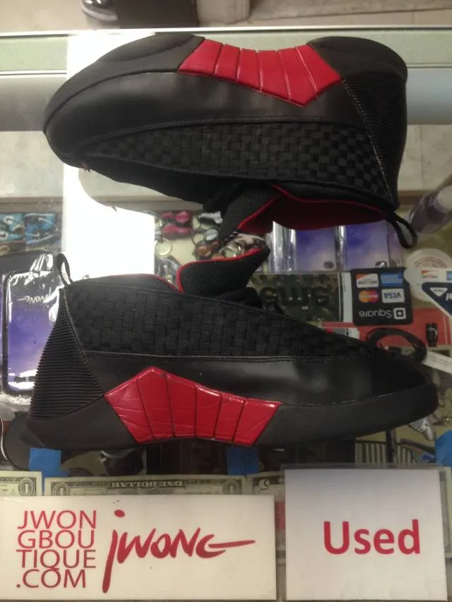 2008 nike air jordan xv cdp bred