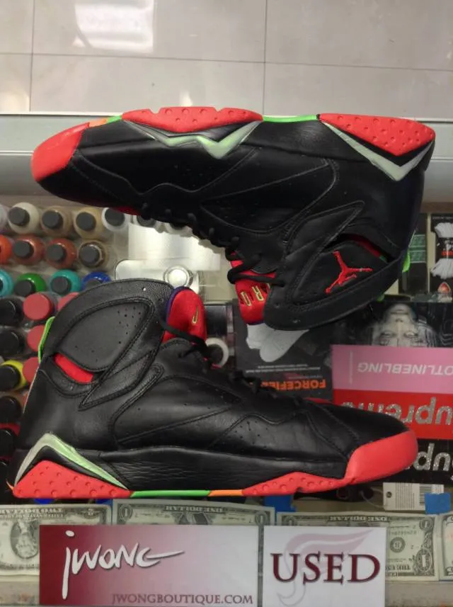 2015 nike air jordan vii marvin the martian black