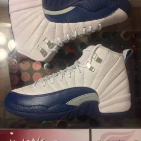 2016 nike air jordan xii french blue youth damaged box