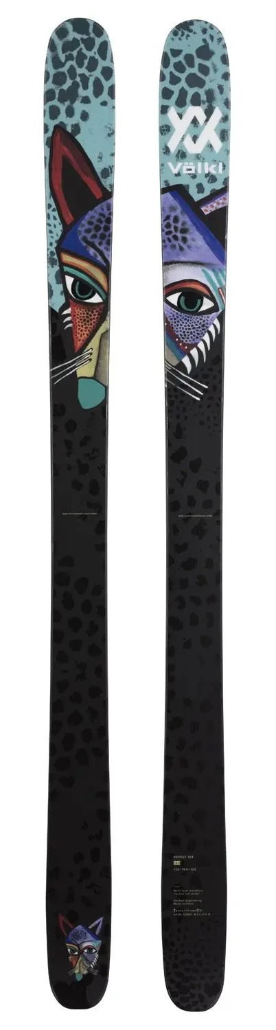 2022 Volkl Revolt 104 Twin Tip Snow Skis