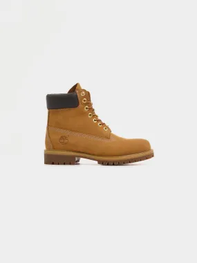 6 Lace Up Waterproof Boot, Premium Wheat