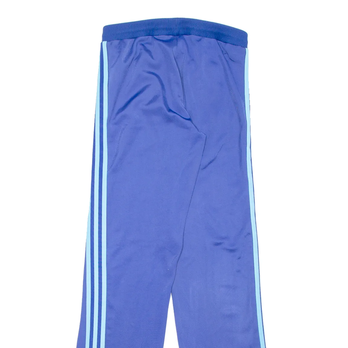 ADIDAS Mens Track Pants Blue Wide-Leg S W26 L33