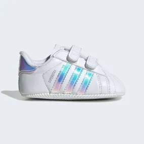 ADIDAS ORIGINALS SUPERSTAR CF CRIB IRIDESCENT