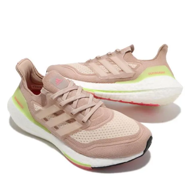 adidas Ultraboost 21 W Ash Pink Women Running Casual Lif...