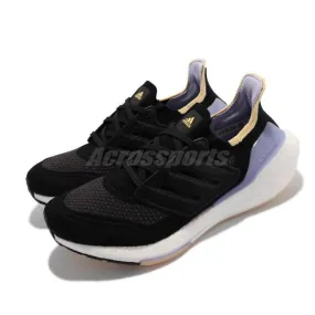 adidas Ultraboost 21 W Black Purple White Women Running ...