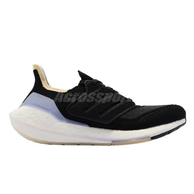 adidas Ultraboost 21 W Black Purple White Women Running ...