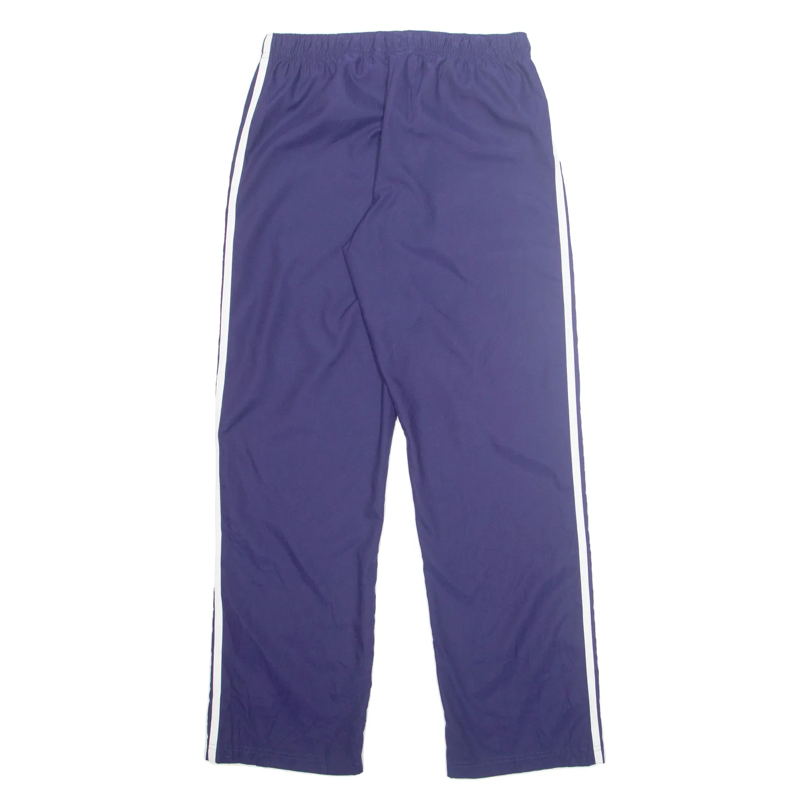 ADIDAS Womens Track Pants Purple Wide-Leg M W28 L31