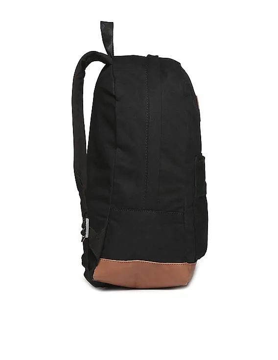 Aeropostale Contrast Panel Canvas Backpack