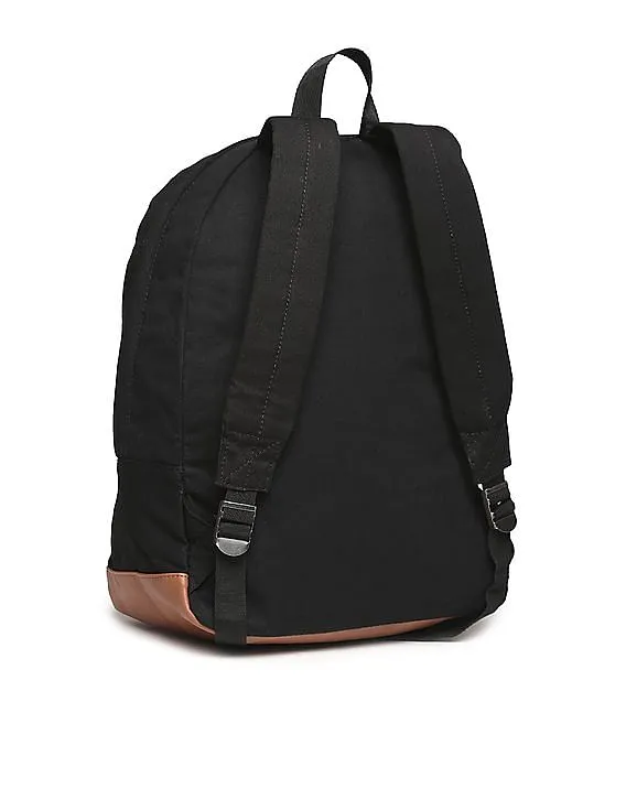 Aeropostale Contrast Panel Canvas Backpack