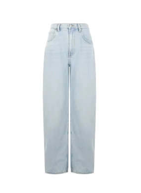 Alexander wang  Wide-leg jeans with zip slit in the back - Blue