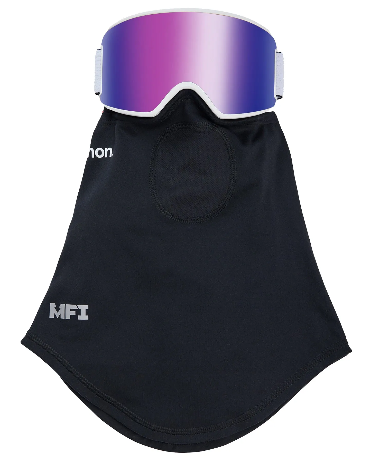 Anon Women's M3 Snow Goggles + Bonus Lens + Mfi Face Mask - White/Perceive Variable Violet Lens