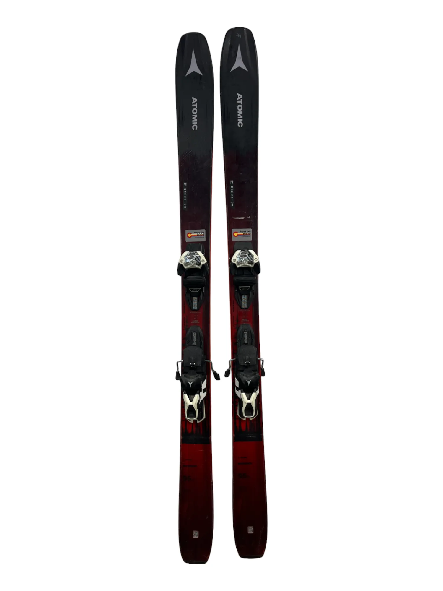 Atomic Maverick 95 TI Skis with Atomic Warden 13 Demo Bindings