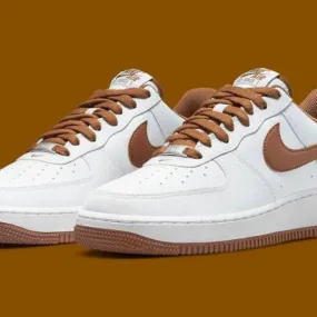 Authentic nike air force 1 `07 white pecan dh7561 100 men size