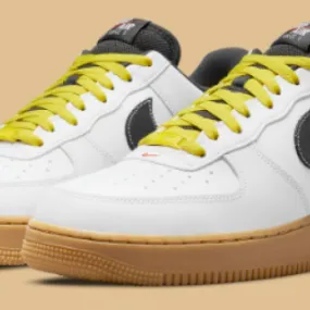 Authentic nike air force 1 go the extra smile yellow strike gs size y / women