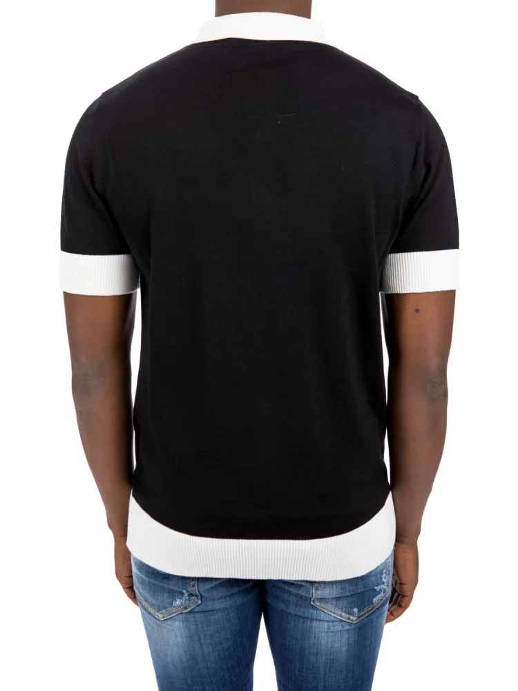 Balmain Knit Merino Polo | Credomen