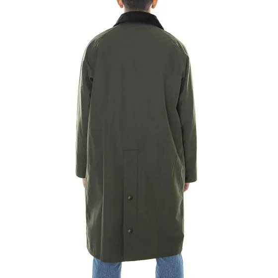 Barbour Sl Waterproof Burghley Jacket Sage - Giacca Invernale Uomo Verde