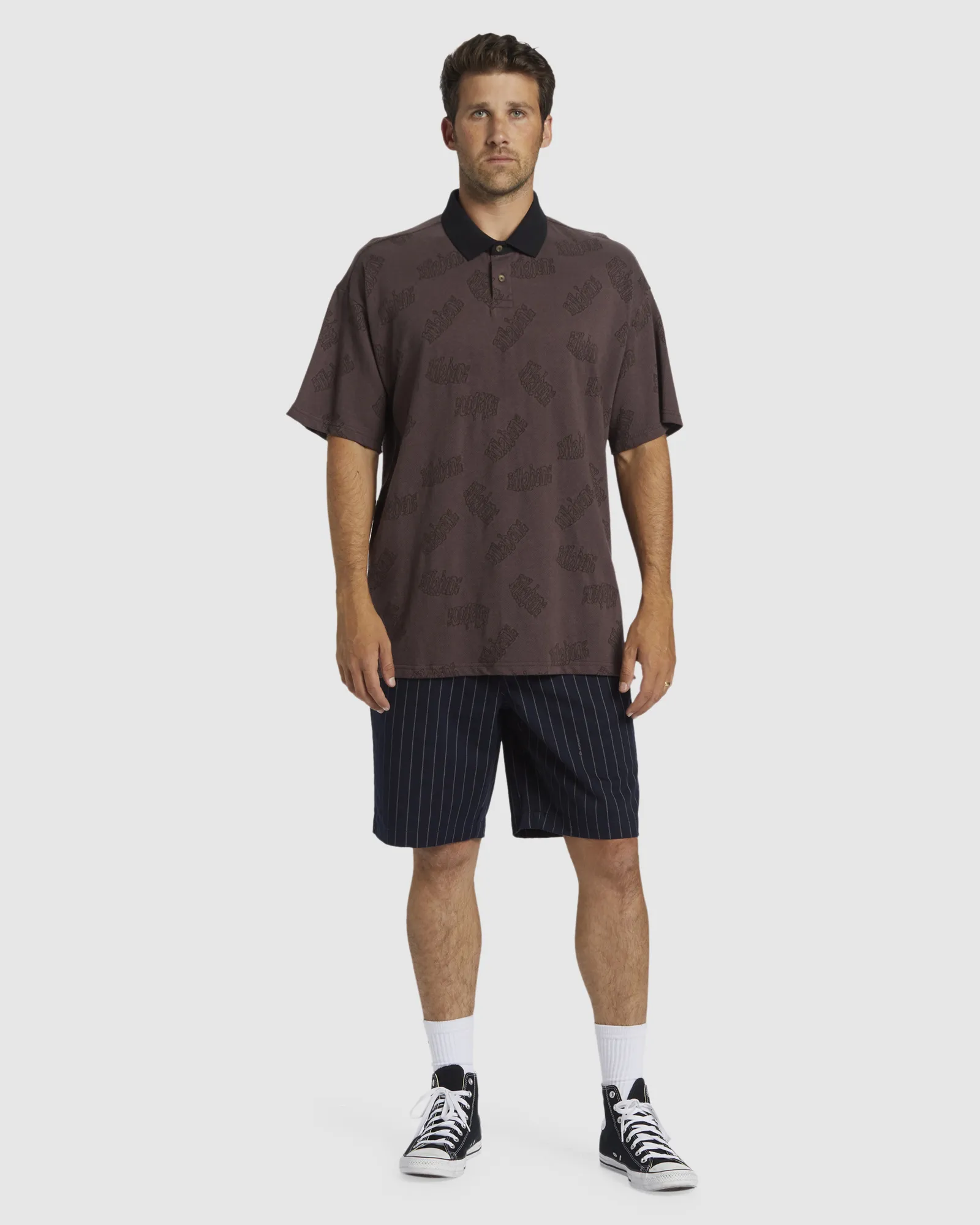 Billabong Shibuya Polo - Plum | SurfStitch