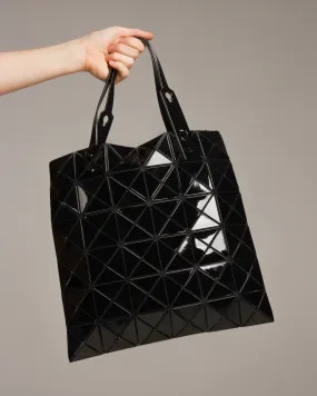 Black Lucent Metallic Tote