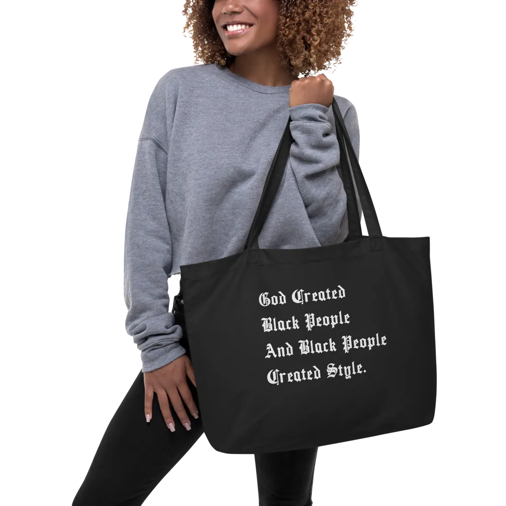 Black People Created Style Eco Tote