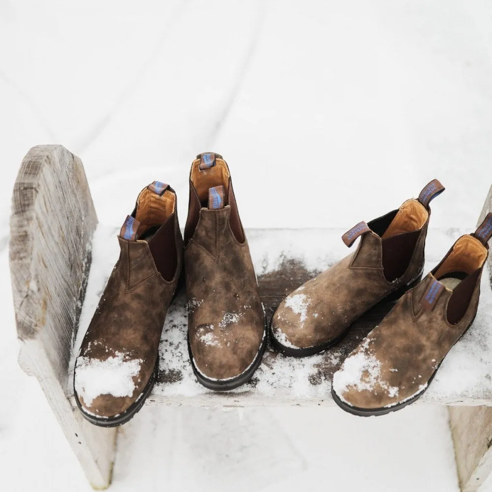 Blundstone Thermal 584 Chelsea Boot in Rustic Brown