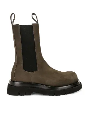 Bottega Veneta Lug Chelsea Boot Waxed Nubuck