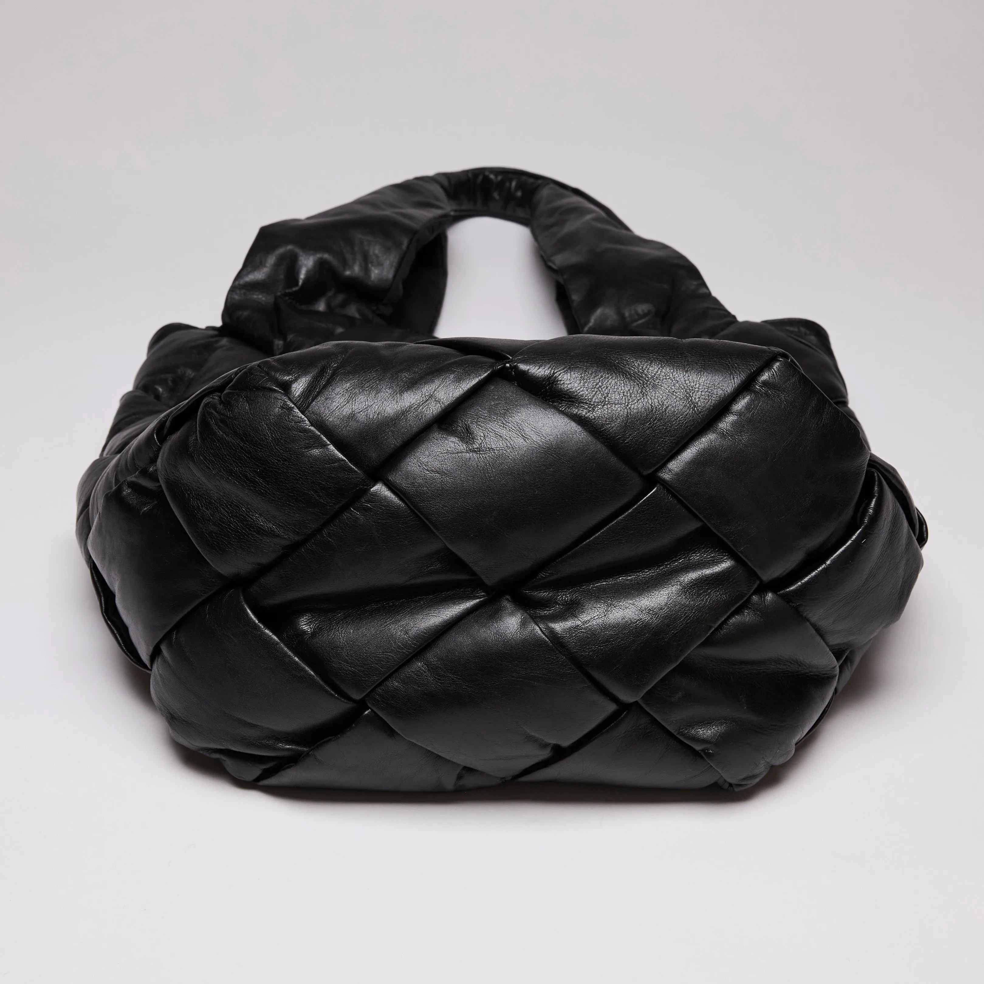 Bottega Veneta Woven Padded Paper Cassette Tote