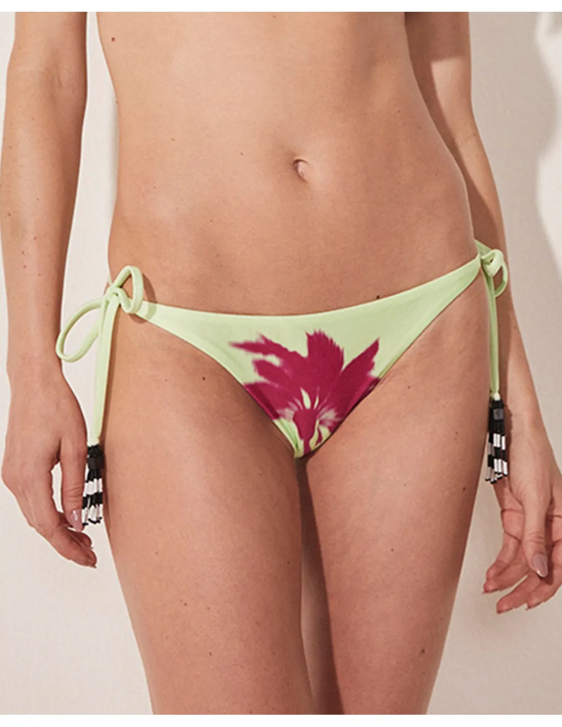 Bottom Bikini Cortininha Verde