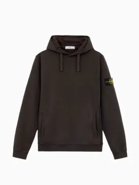 Brushed fleece hoodie