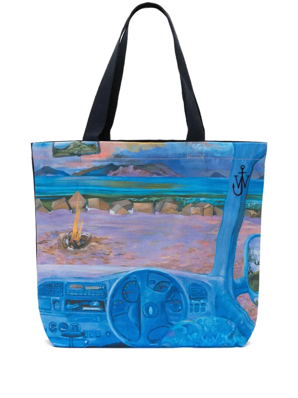 Canvas Tote - Blue