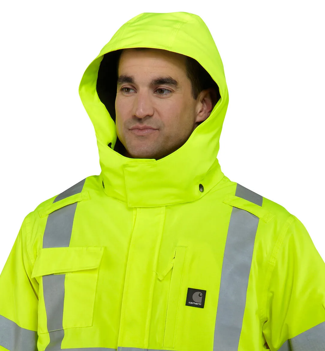 Carhartt High-Visibility Class 3 Waterproof Jacket - Big & Tall