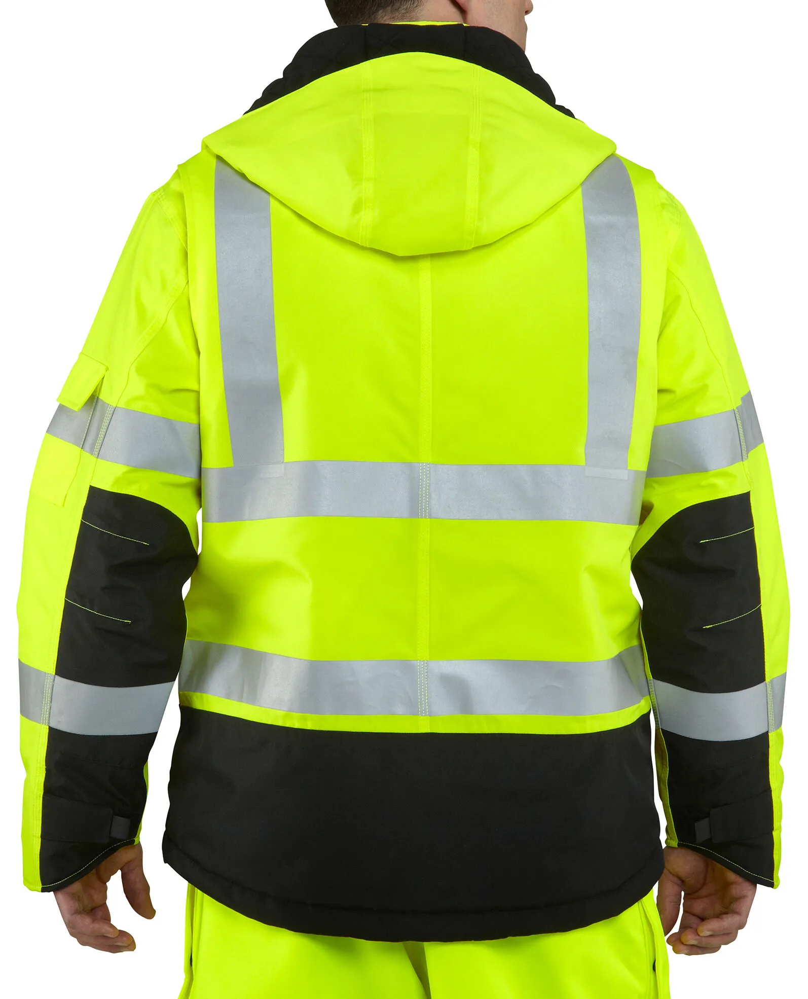 Carhartt High-Visibility Class 3 Waterproof Jacket - Big & Tall