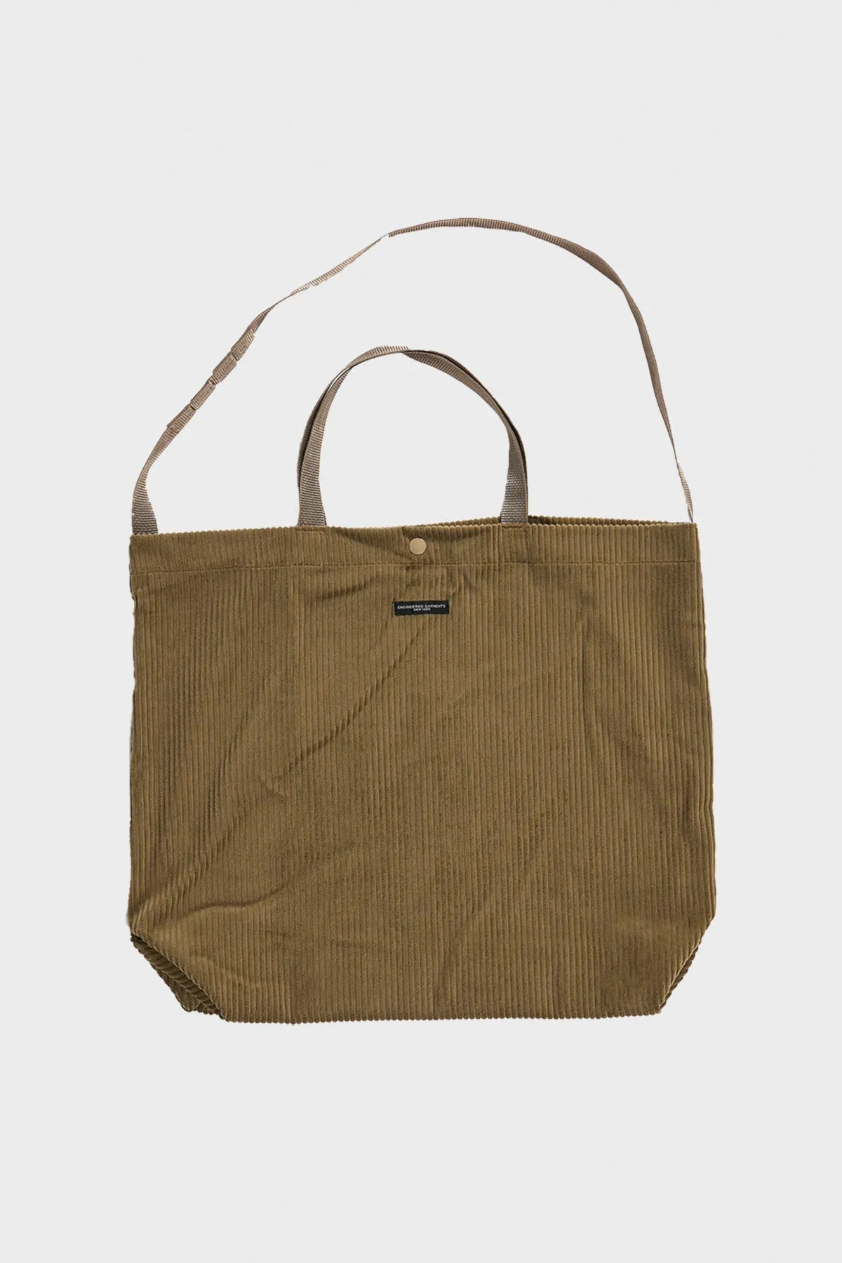 Carry All Tote - Khaki Cotton 4.5W Corduroy