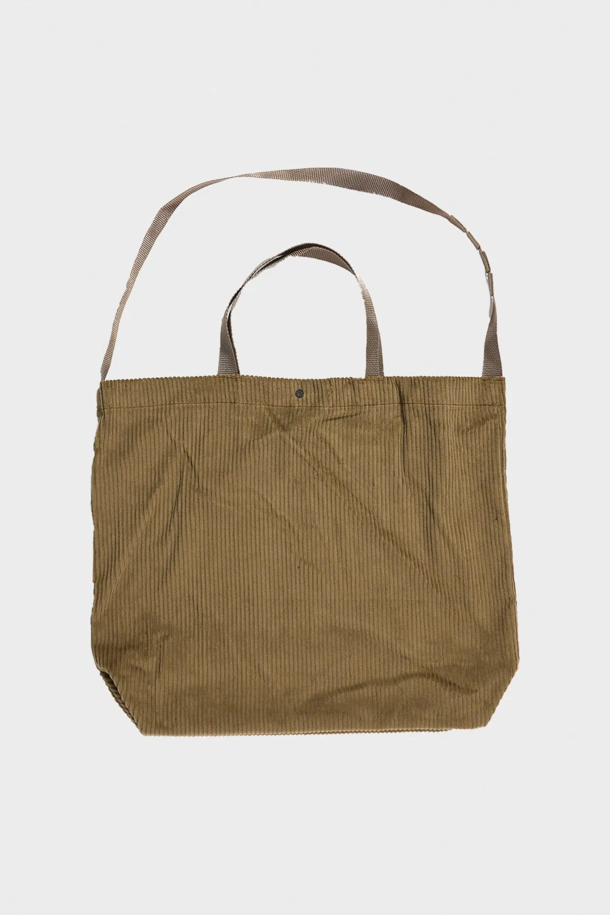 Carry All Tote - Khaki Cotton 4.5W Corduroy