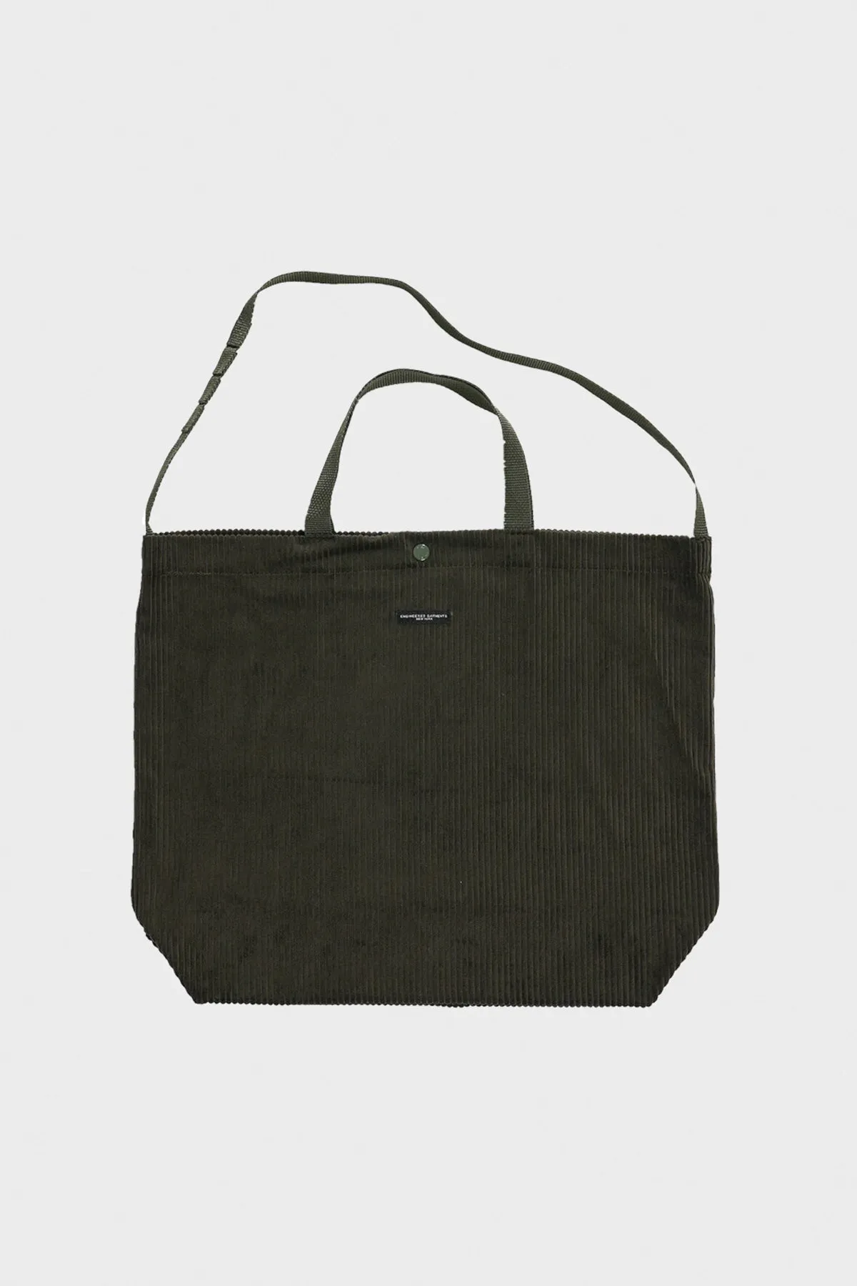 Carry All Tote - Olive Cotton 4.5W Corduroy