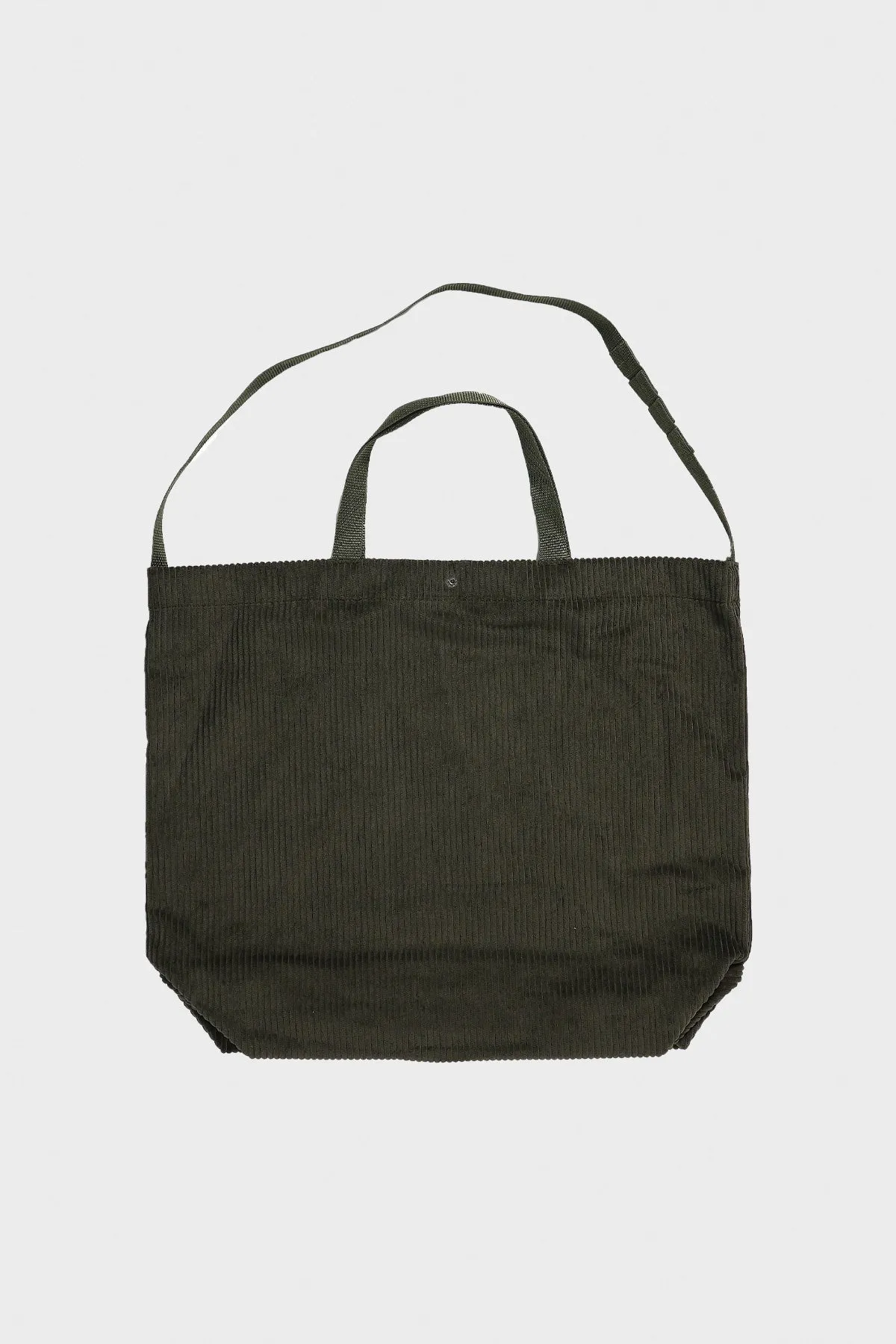 Carry All Tote - Olive Cotton 4.5W Corduroy