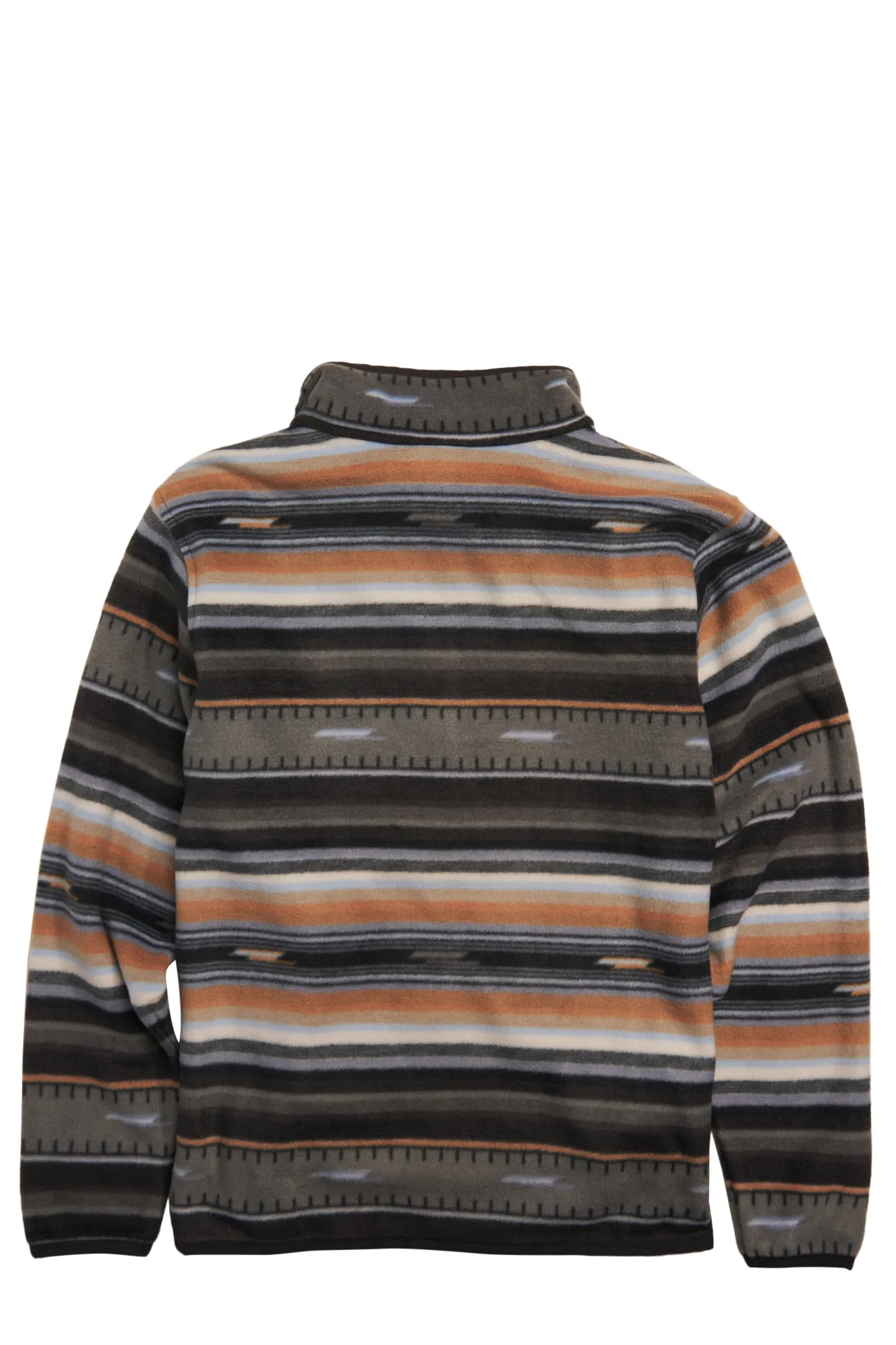 Cinch Boy's Grey & Gold Serape 1/3 Snap Polar Fleece Pullover