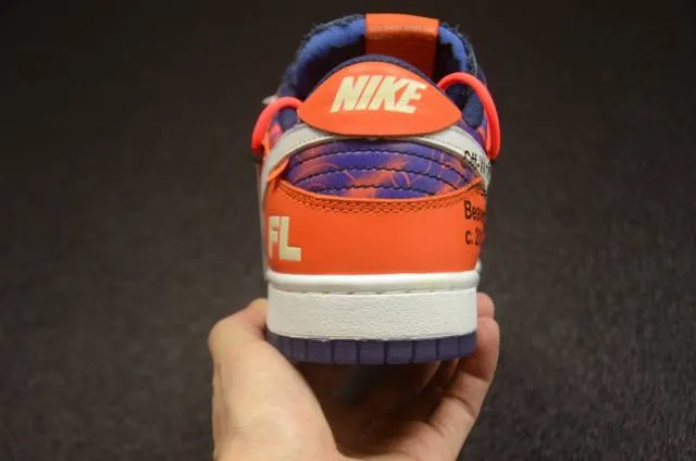 Click image to enlarge off-white x nike sb dunk low orange perpl