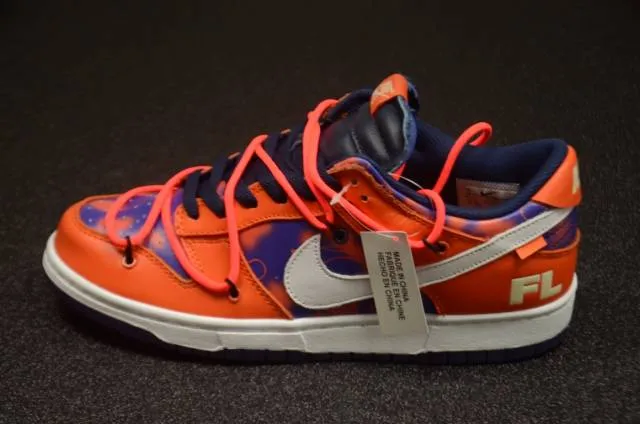 Click image to enlarge off-white x nike sb dunk low orange perpl