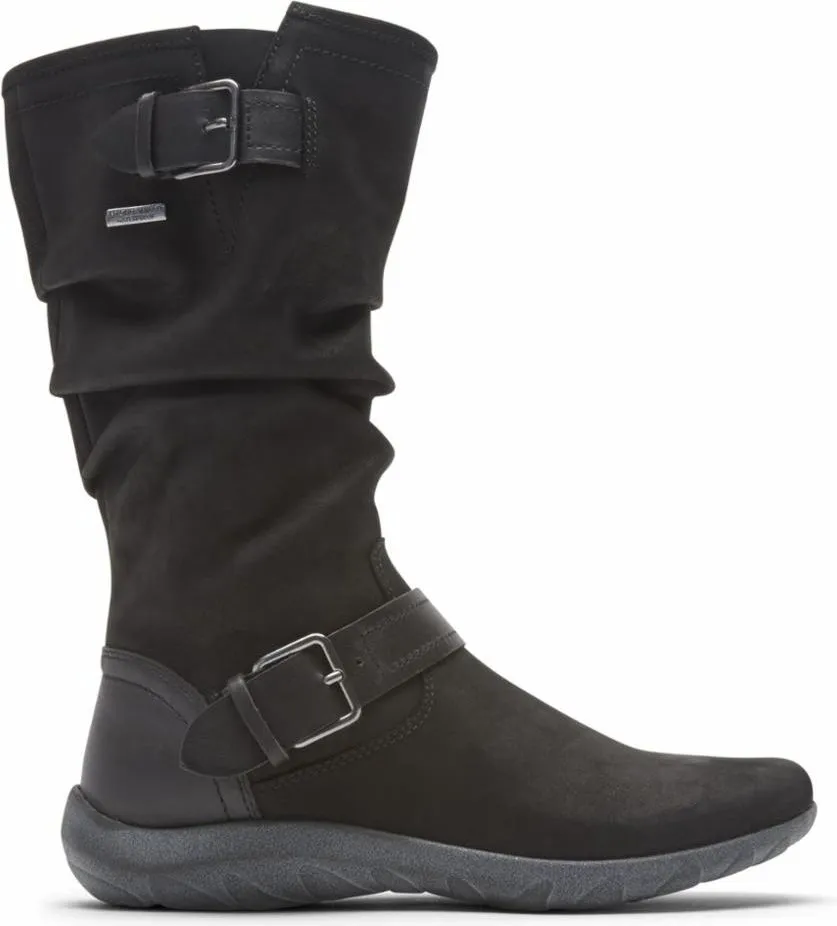 Cobb Hill Amalie Mid Boot Waterproof Black - Wide