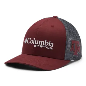 Columbia Men's PFG Maroon Mesh Snapback Ball Cap