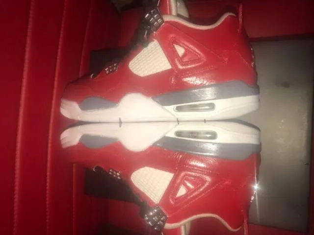 Custom nike air jordan retro 4 pure$ sz 8