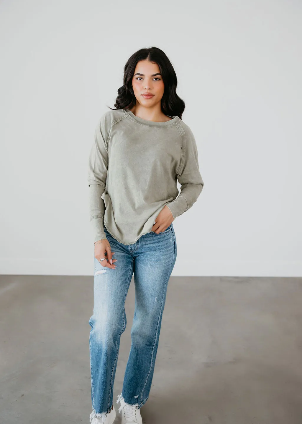 Danni Scoop Neck Pullover