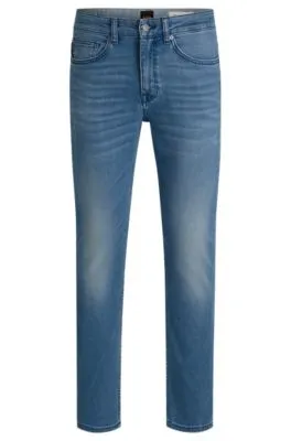 Delaware slim-fit jeans in blue super-stretch denim