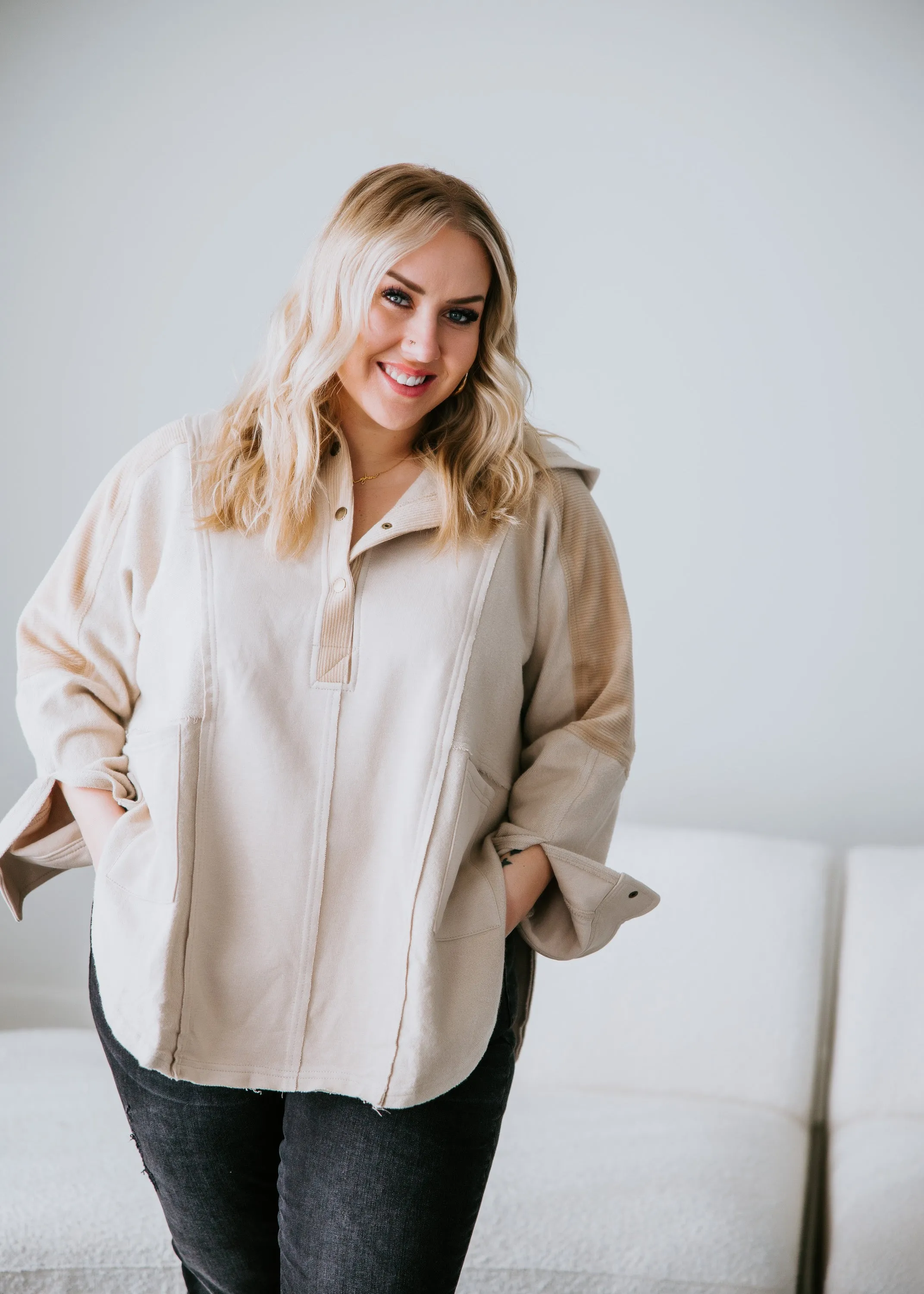 Dove Oversized Pullover