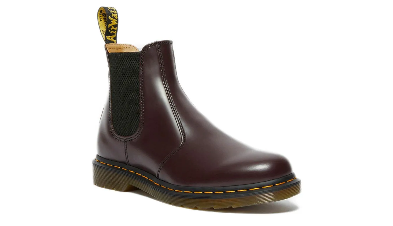 Dr. Martens 2976 Smooth Leather Chelsea Boot Burgundy