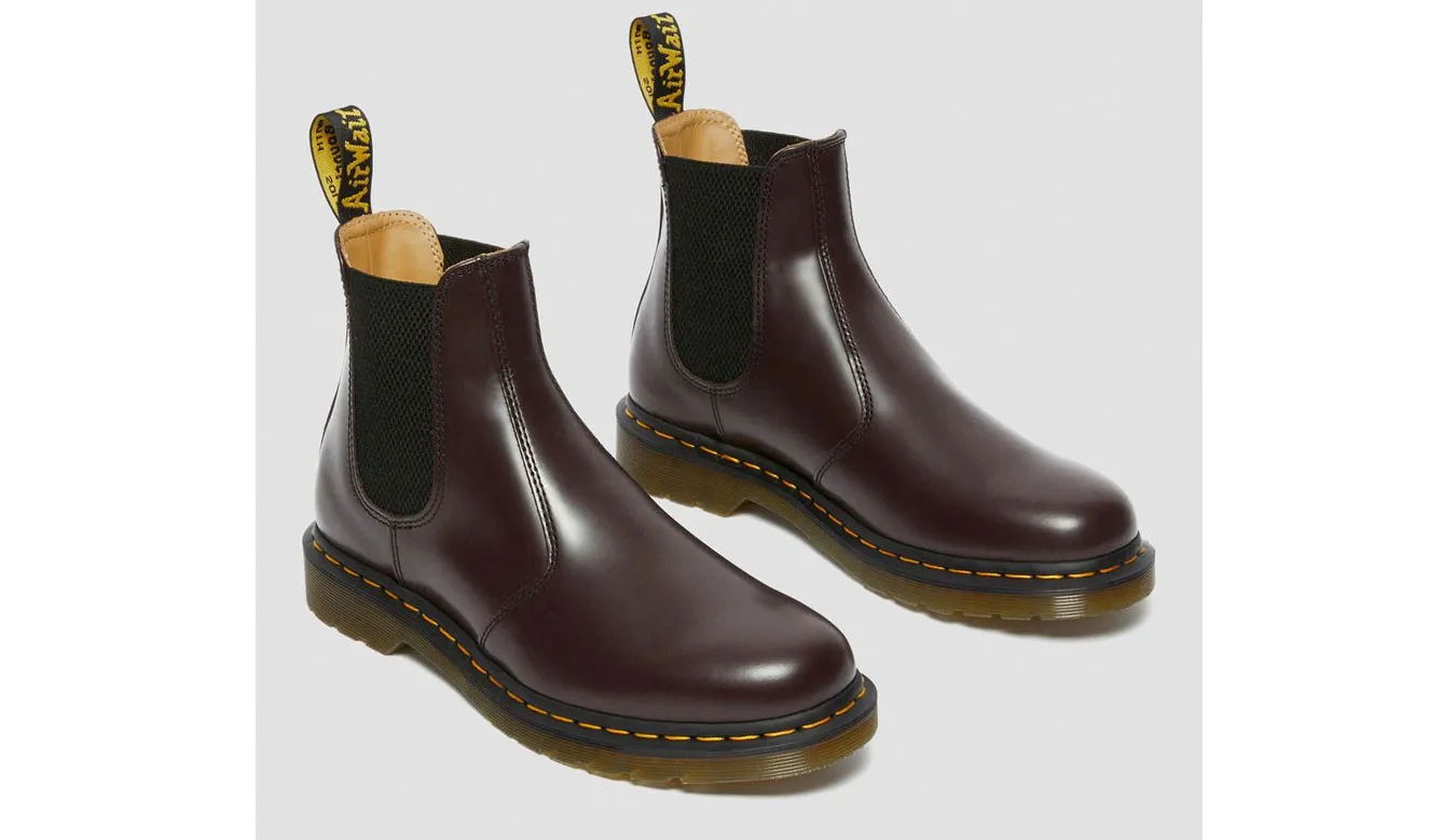 Dr. Martens 2976 Smooth Leather Chelsea Boot Burgundy