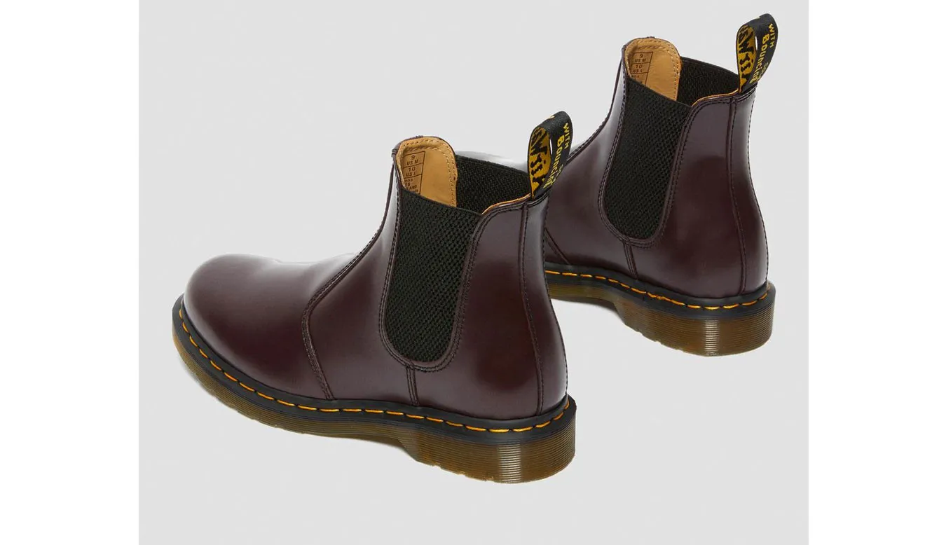 Dr. Martens 2976 Smooth Leather Chelsea Boot Burgundy