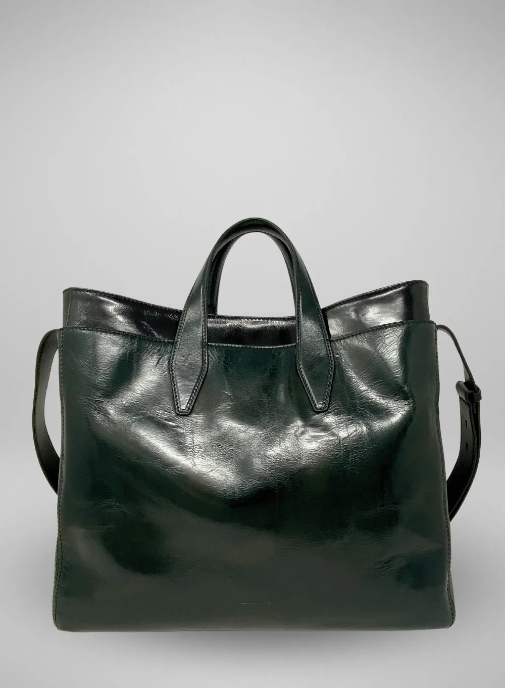 DRIES VAN NOTEN | Double Layered Leather Tote