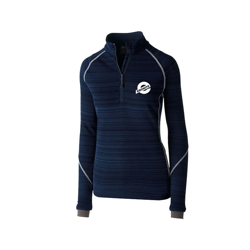 Ebonite Navy Apex Ladies Deviate Bowling Pullover